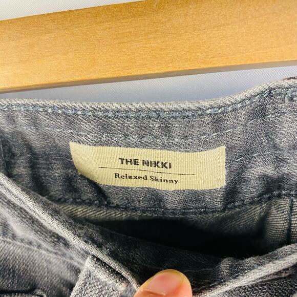 Adriano Goldschmeid Gray The Nikki Relaxed Skinny Jeans Size‎ 25R - Picture 4 of 9